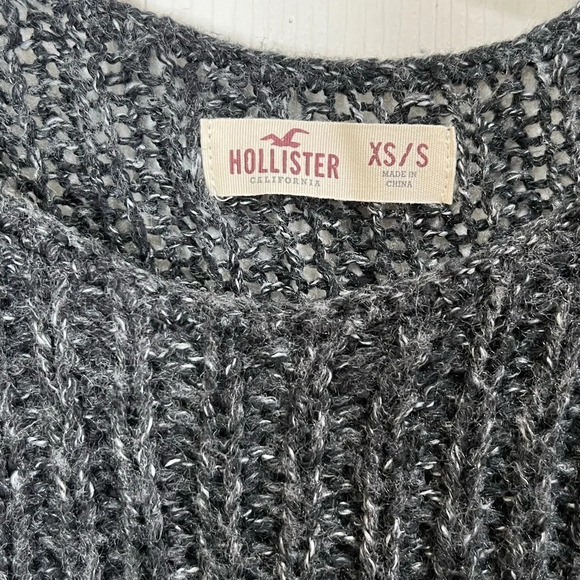 Hollister Crochet Knit Lightweight Sweater - Picture 3 of 11